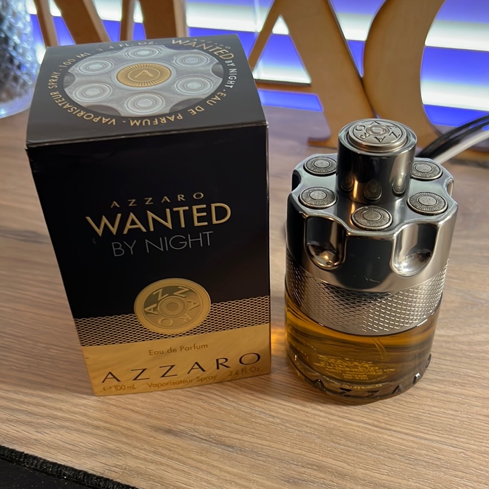 Azzaro Wanted By Night Eau de Parfum 3.4oz smells great! Full bottle.
